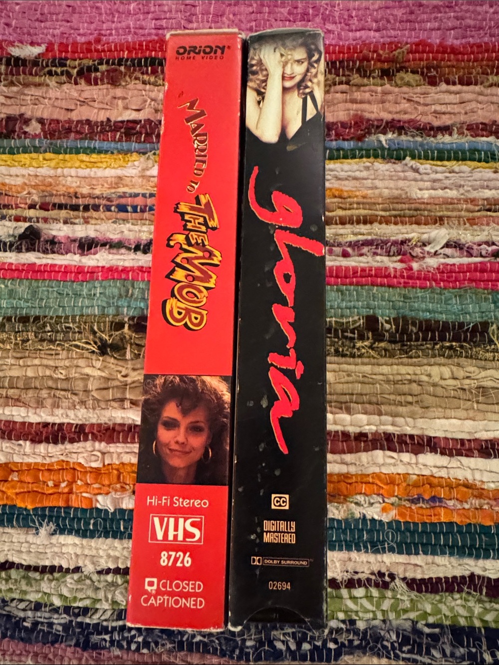 Gloria (Sharon Stone) & Married To The Mob - 2 VHS Tapes Tested. - Picture 4 of 10